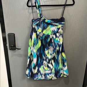 Loft Vibrant Multicolor Dress